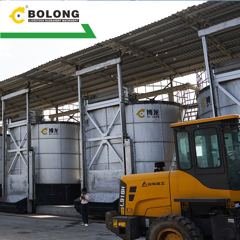 efficient livestock aerobic composting system